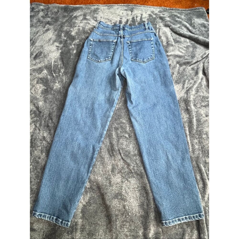 Vintage Cherokee High Rise Mom Jeans Women’s Size 4 Regular Blue Denim - Picture 3 of 8